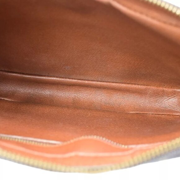 LOUIS VUITTON Marly Dragonne GM Clutch Hand Bag Monogram Brown - Picture 7 of 16